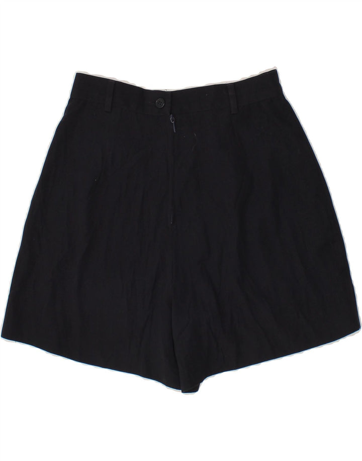 BENETTON Womens Chino Shorts IT 42 Medium W26  Navy Blue Polyester Vintage Benetton and Second-Hand Benetton from Messina Hembry 