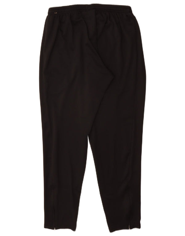 NIKE Dri Fit træningsdragtsbukser til kvinder UK 14 Stor sort polyester