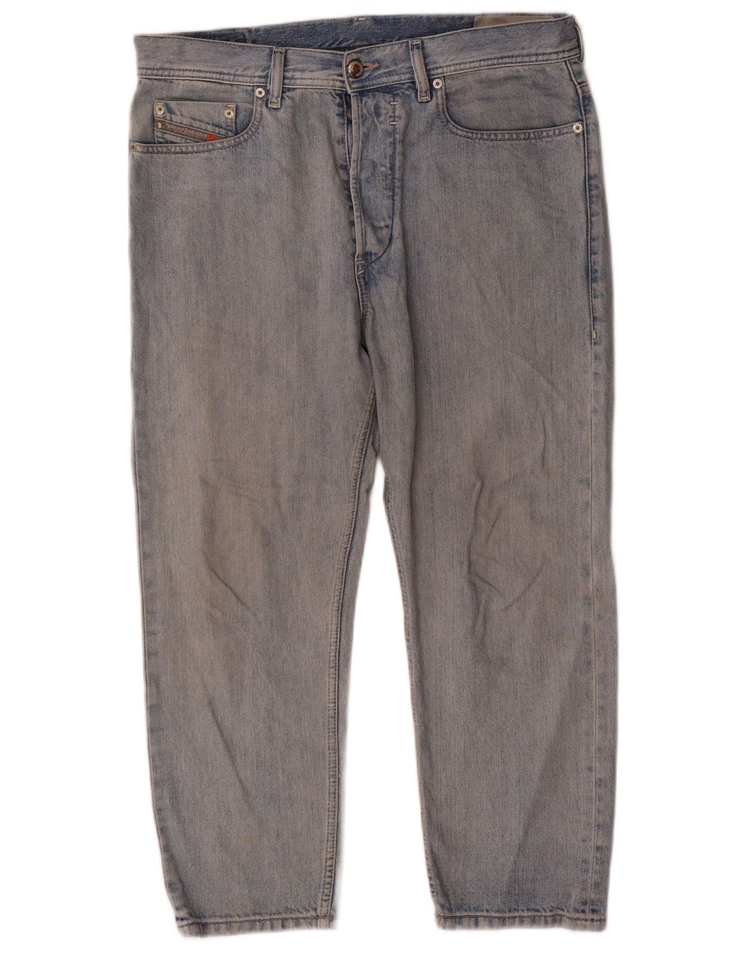 Diesel herre cropped jeans W32 L24 blå bomuld