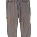 Diesel herre cropped jeans W32 L24 blå bomuld