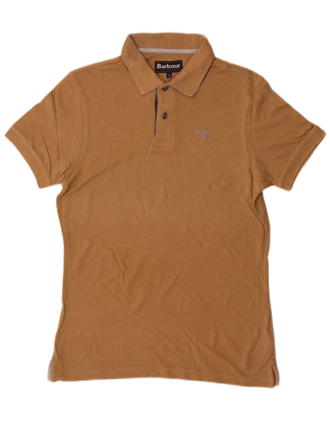 BARBOUR Herre poloshirt Lille beige bomuld
