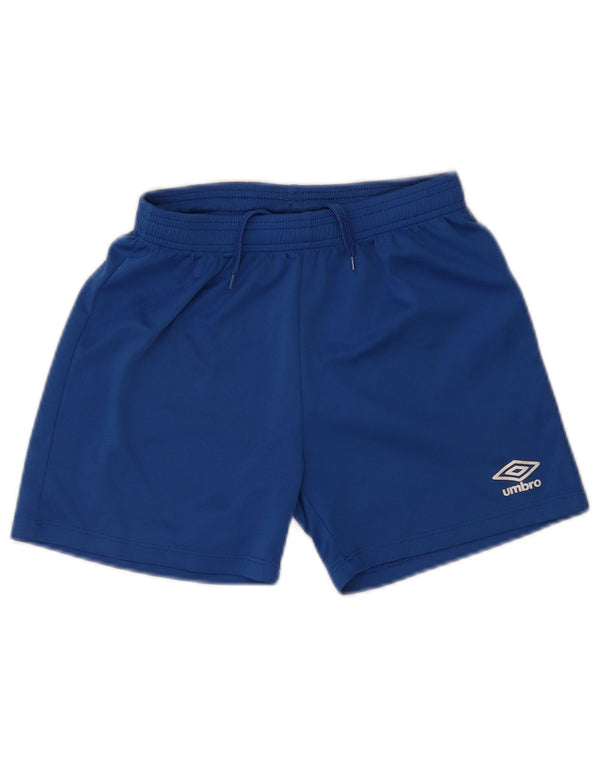 UMBRO Sportshorts til drenge 8-9 år Små blå polyester