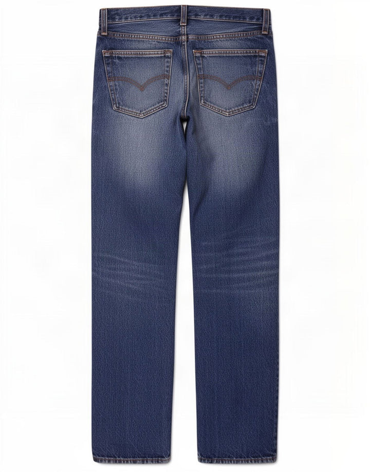 Levi's lige jeans til kvinder W32 L30 blå bomuld