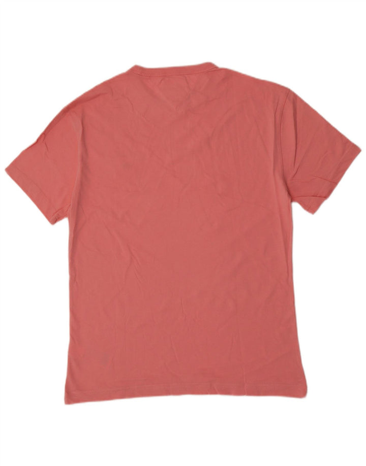 Tommy Hilfiger Herre T-Shirt Top Lille Pink Bomuld