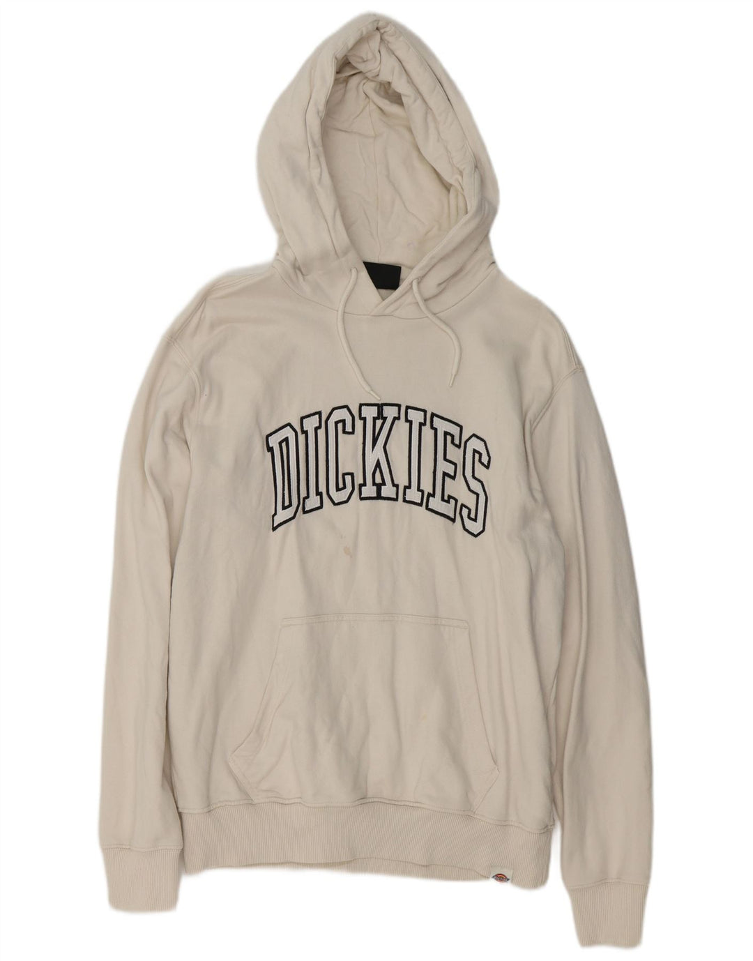 Dickies Herre grafisk hættetrøje Jumper Large Off White Bomuld