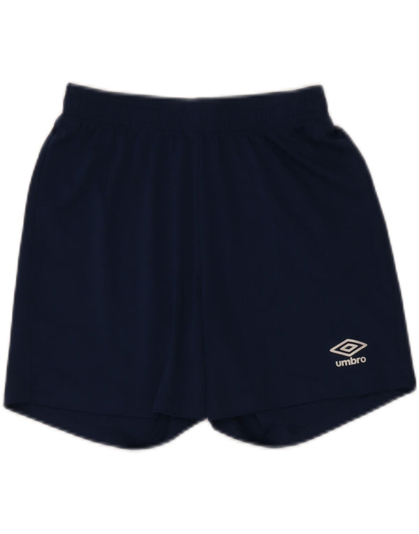 UMBRO Drenge Sportshorts 11-12 år Large Navy Blue Polyester