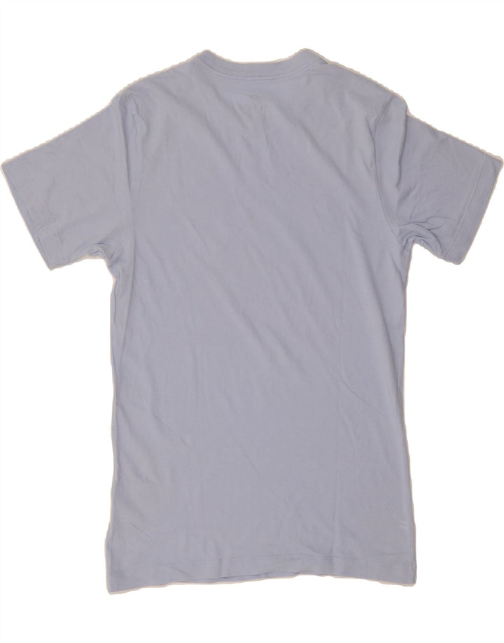 NIKE Mens Graphic T-Shirt Top Small Blue Cotton Vintage Nike and Second-Hand Nike from Messina Hembry 