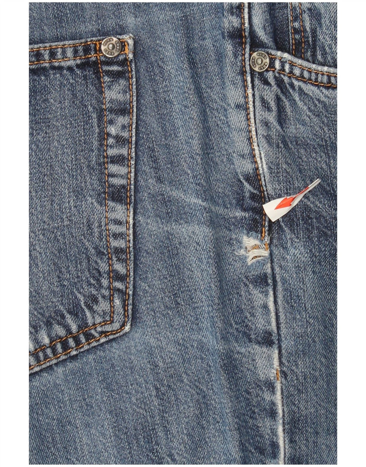 Hugo Boss Straight Jeans til mænd W36 L31 Blå