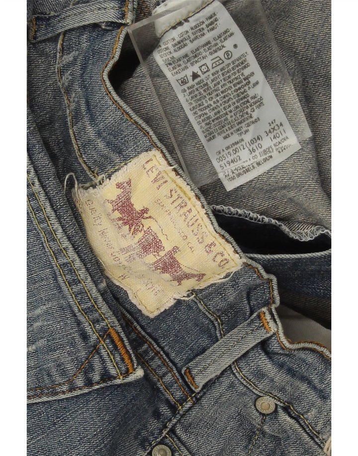 LEVI'S Mens Denim Shorts W34 Large Blue Cotton Vintage Levi's and Second-Hand Levi's from Messina Hembry 