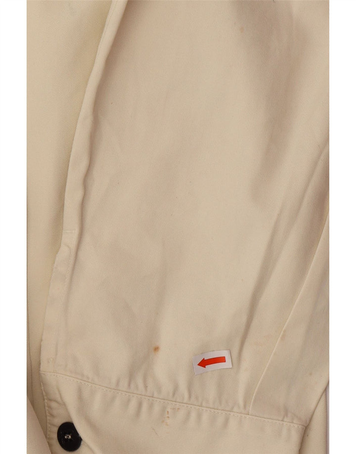 STONE ISLAND Herreskjorte 2XL Off White Bomuld Classic