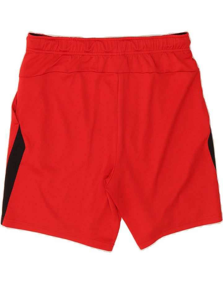 NIKE Mens Dri Fit Sport Shorts Large Red Colourblock Polyester Vintage Nike and Second-Hand Nike from Messina Hembry 