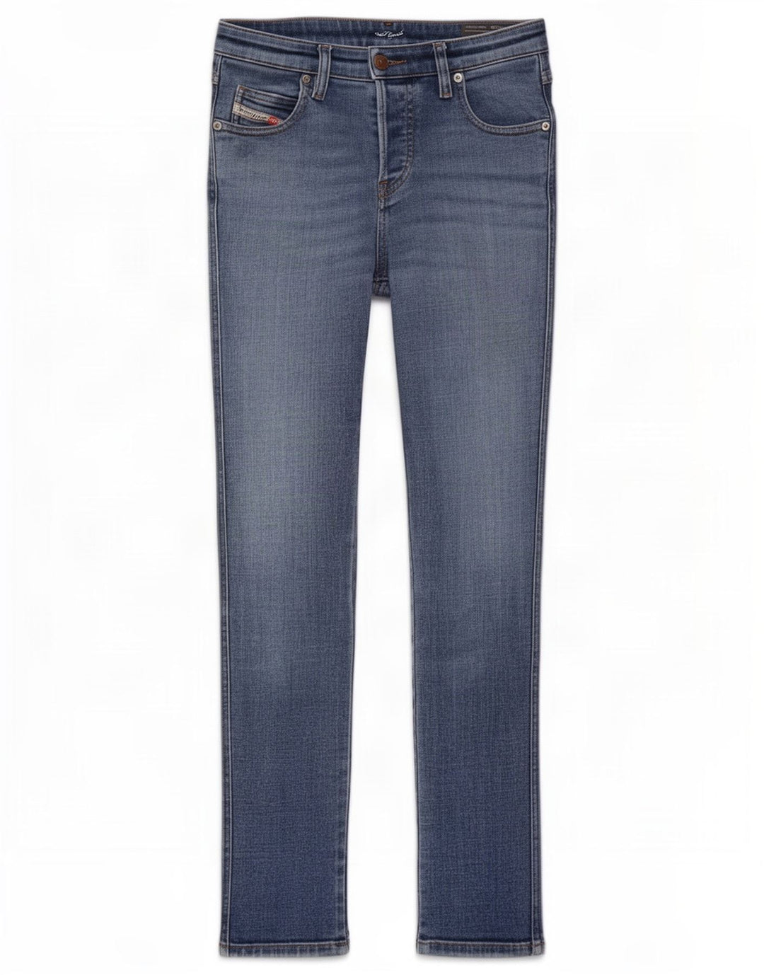 Diesel Dame Babhila Regular Slim Jeans W26 L28 Blå