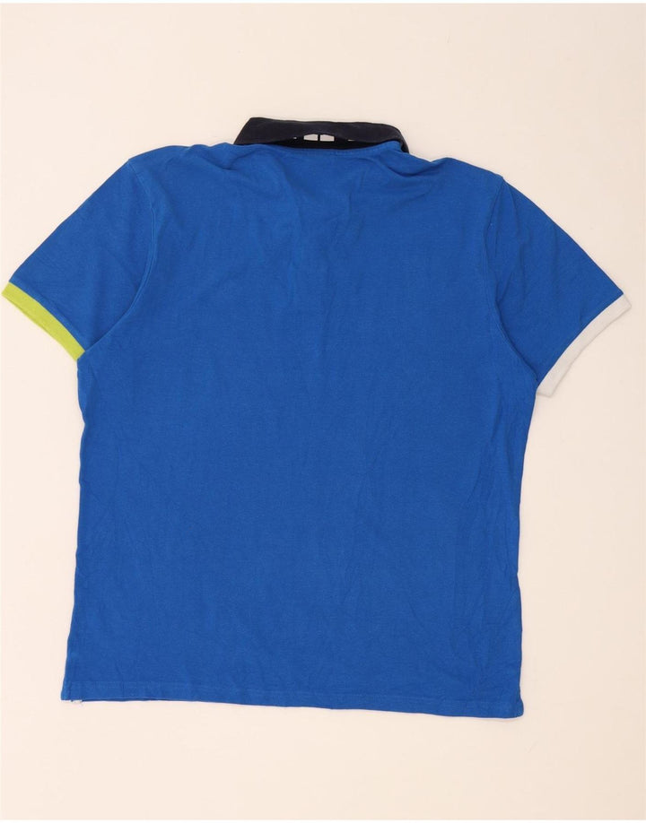 North Sails Herre Polo Shirt Lille Blå Colourblock