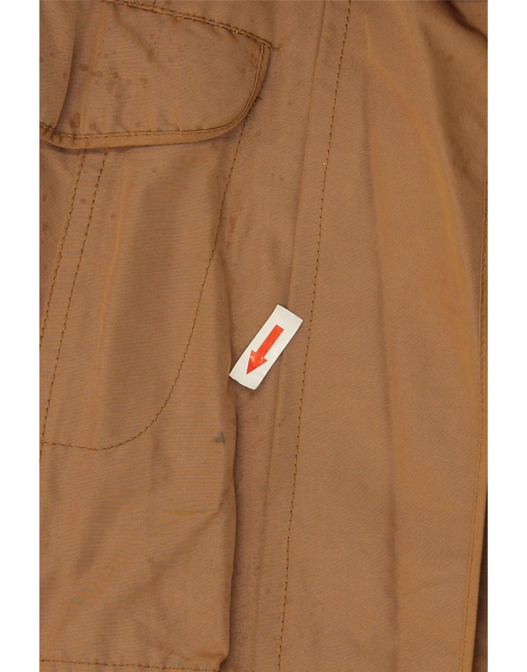 Massimo Dutti Womens Utility Jacket UK 14 Medium Beige Bomuld