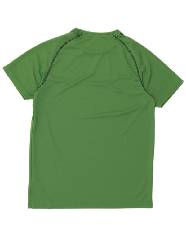 Mountain Warehouse Mens T-Shirt Top Small Green Polyester
