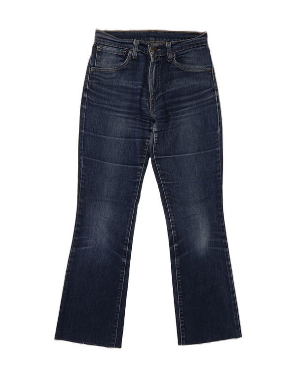 LEVI'S Womens Bootcut Jeans  W26 L29 Navy Blue Cotton