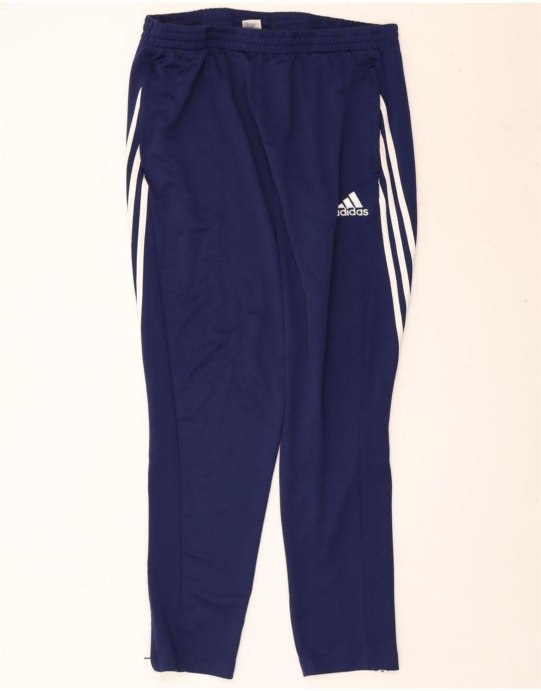 ADIDAS Herre Climalite træningsdragt bukser XL marineblå polyester