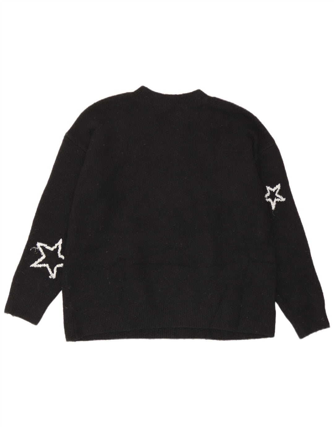 Marks & Spencer Dame sweater med rund hals DK 14 Medium Sort