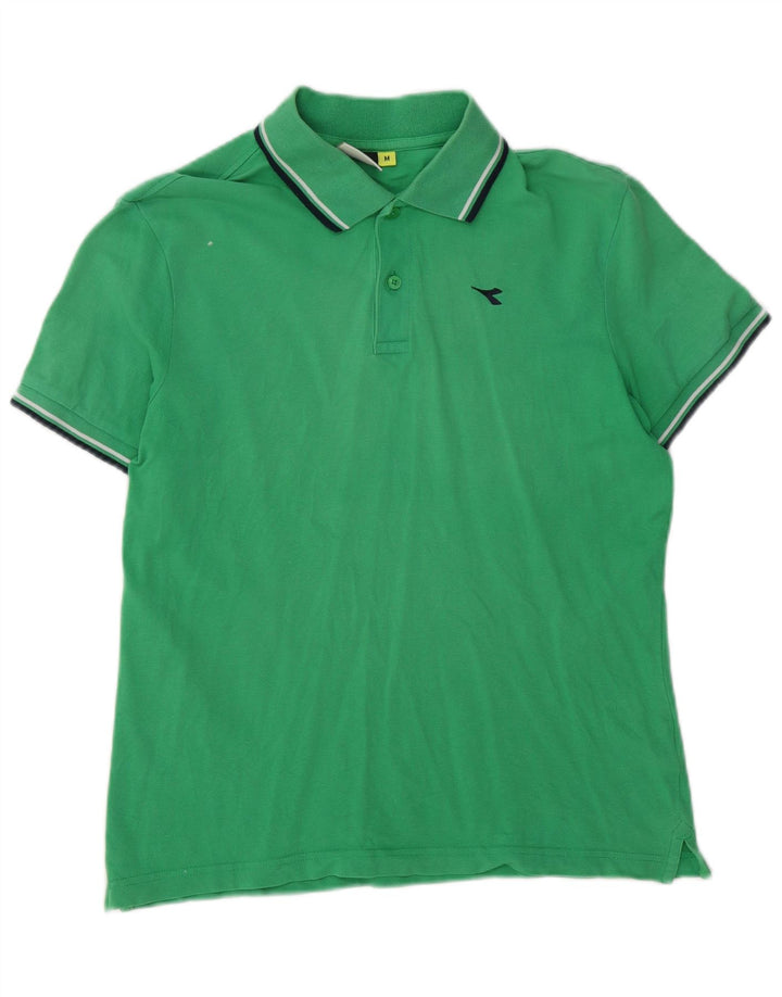 Diadora herre poloshirt mellemgrøn bomuld