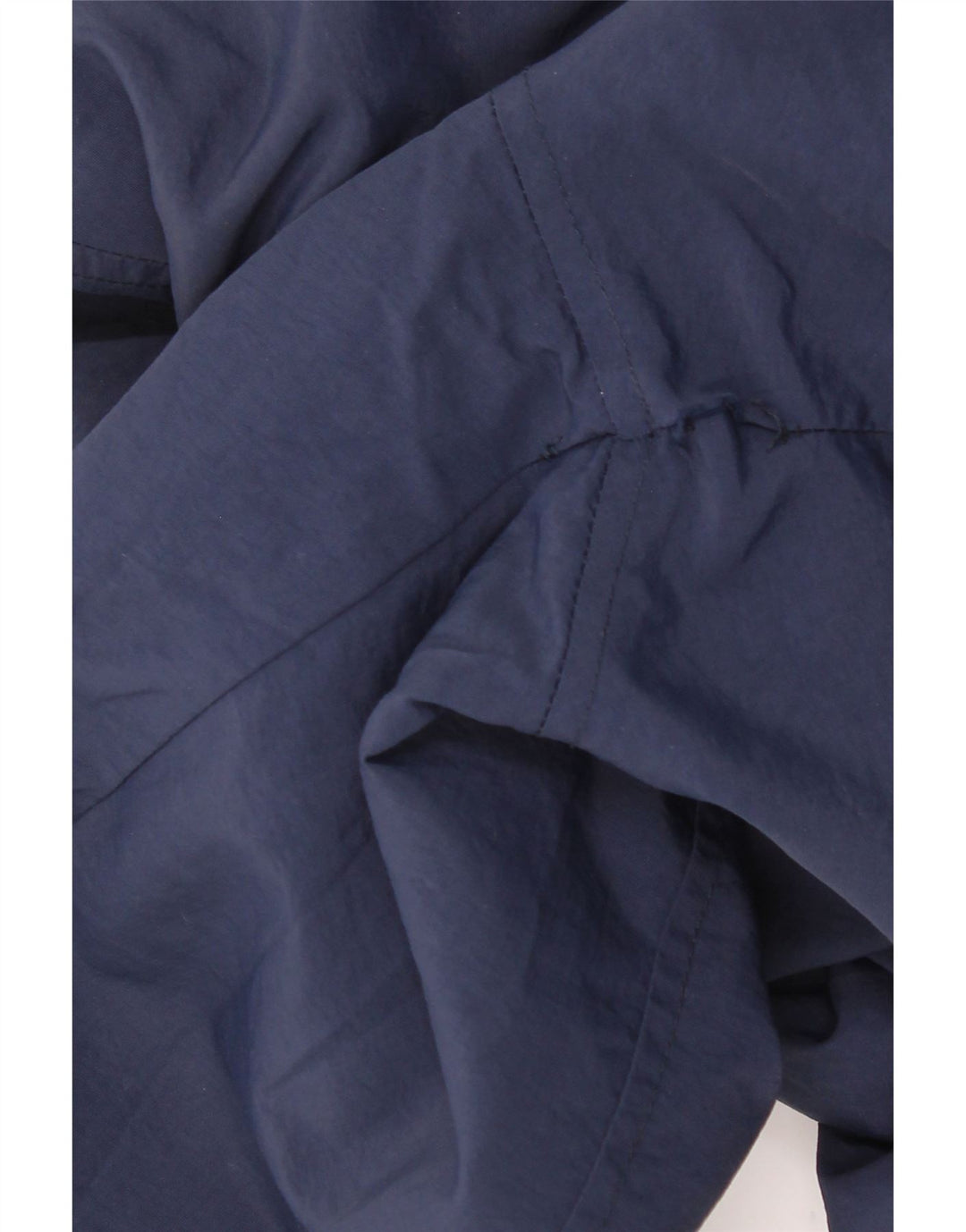 ASICS Mens Bomber Jacket UK 36 Small Navy Blue Nylon Vintage Asics and Second-Hand Asics from Messina Hembry 