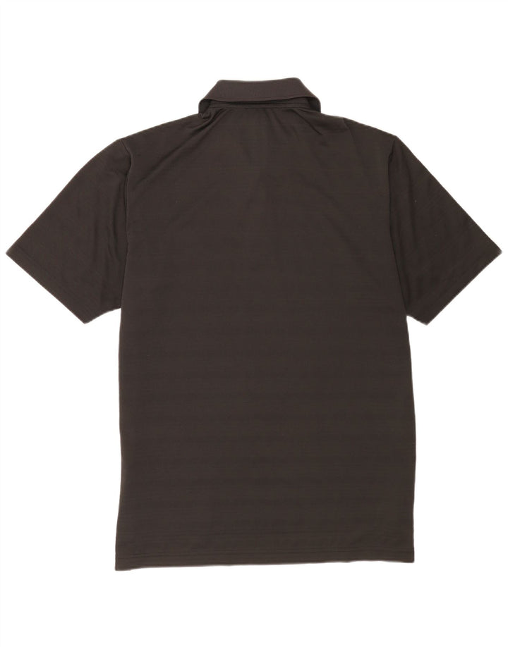 Adidas Polo Shirt til mænd Stor sort stribet polyester