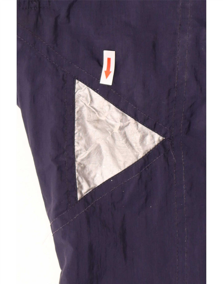 Vintage Ski Jumpsuit til mænd IT 48 Medium Navy Blue Colourblock Polyamid