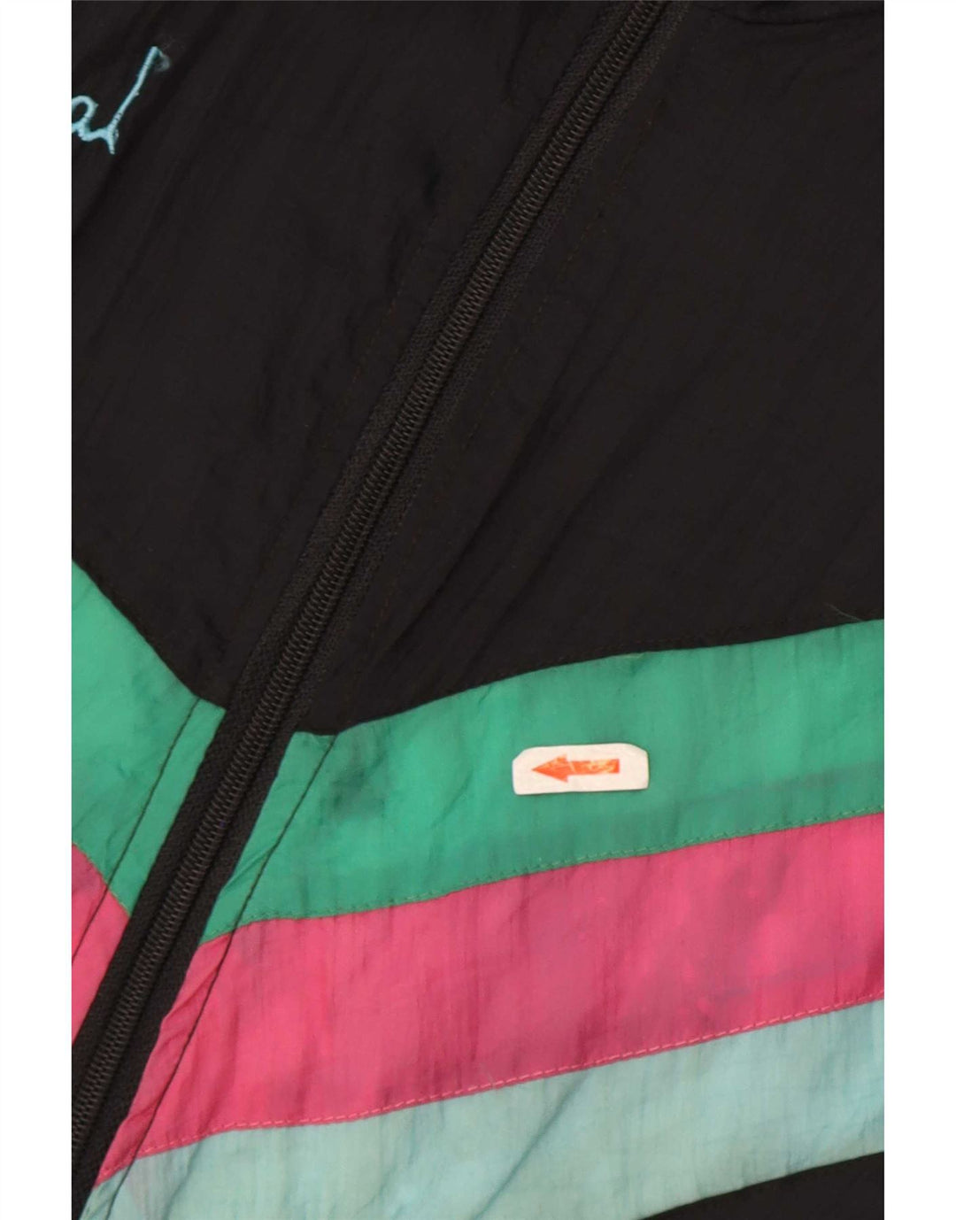 Creation Træningsdragt til mænd Topjakke XL Sort Colourblock Polyamid