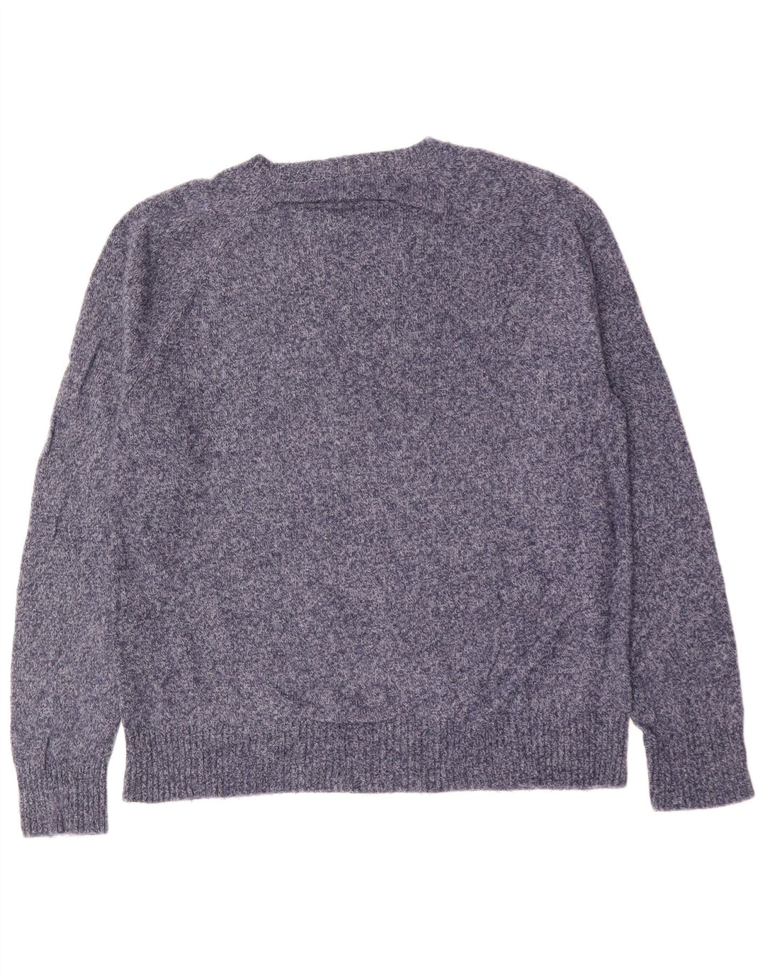 J. CREW Herre sweater med rund hals, mellemblå polyamid