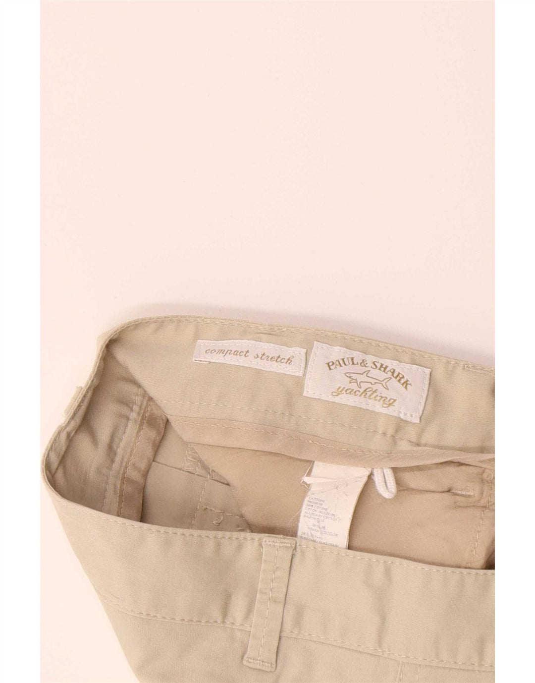 Paul & Shark Dame Bootcut Casual Bukser IT 44 Medium W32 L29 Beige