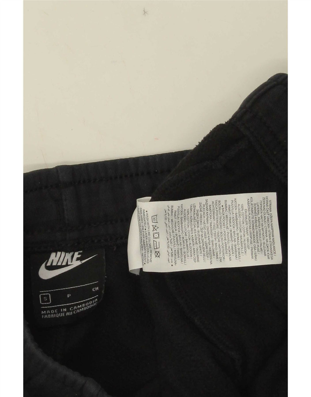 Nike Træningsdragt bukser til mænd Joggers lille sort bomuld