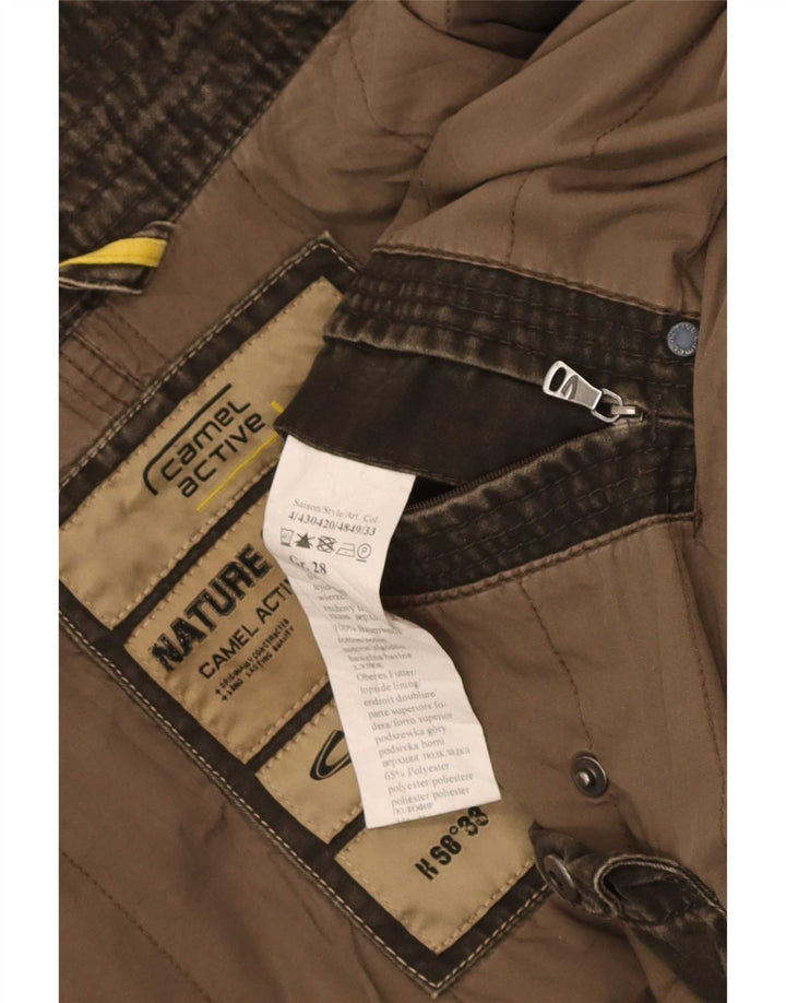 Camel Active Herre Military Jacket UK 42 XL Khaki Cotton