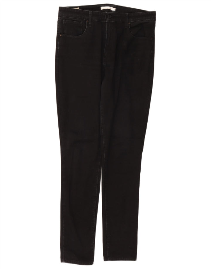 Levi's Dame 721 Skinny Jeans W32 L30, sort