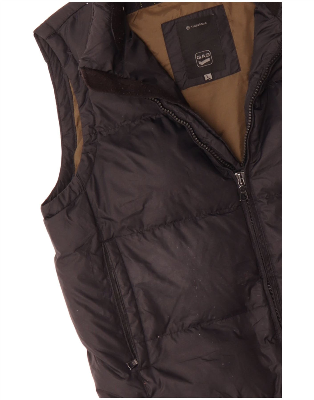 Gas Polstret Gilet UK 40 Stor sort polyester