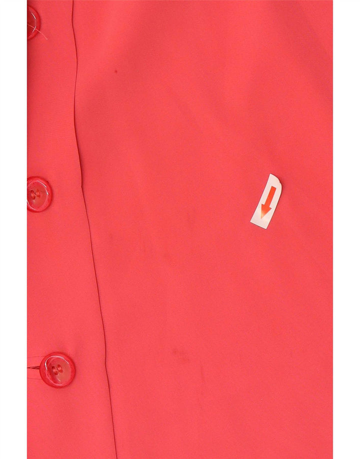 Antonio Baldan Dame Flared Skirt IT 42 Medium W26 Pink Polyester