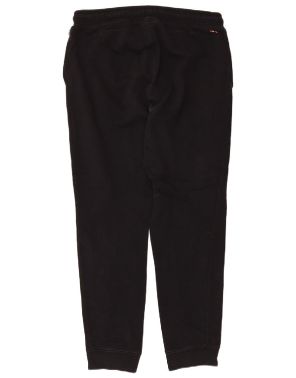 Napapijri Mens Geographic Tracksuit Trousers Joggers Medium Black Cotton