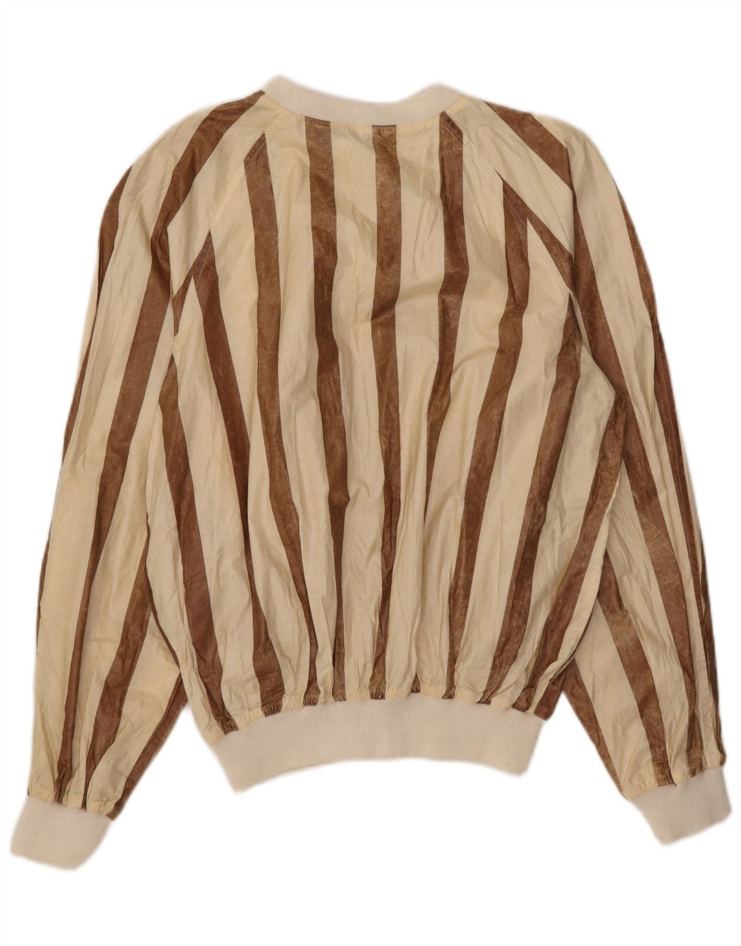 Daniel Hechter Herre Grafisk Sweatshirt Jumper IT 52 Stor Beige Stribet