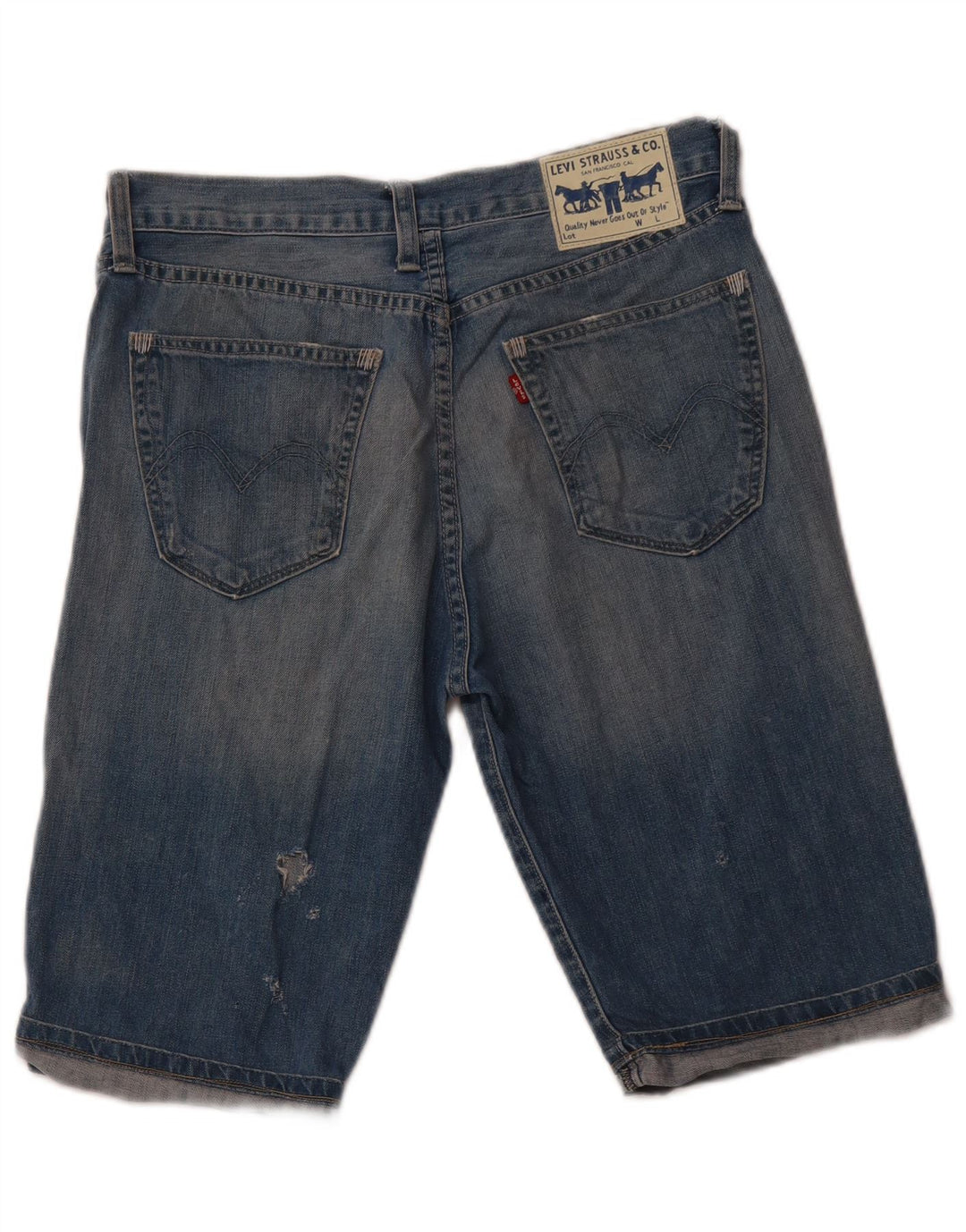 LEVI'S Denimshorts til mænd W30 Medium Blue Bomuld