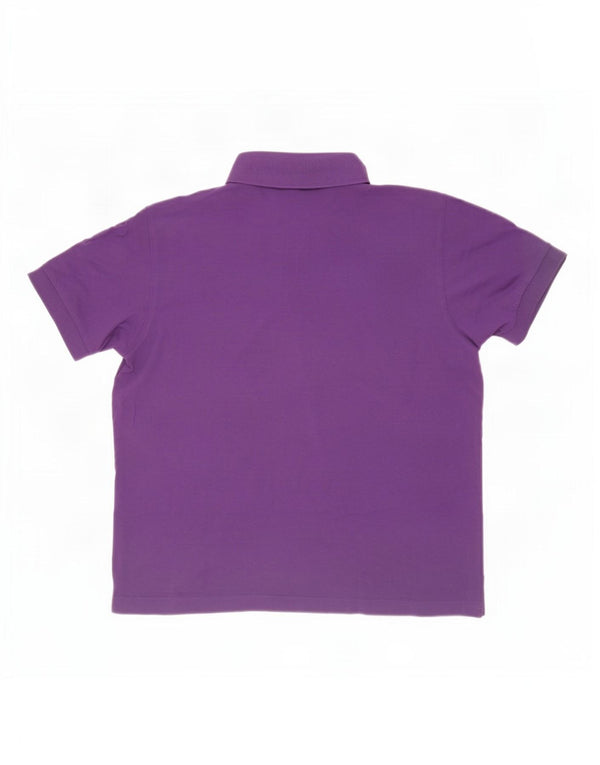 Hugo Boss herre poloshirt XL lilla bomuld