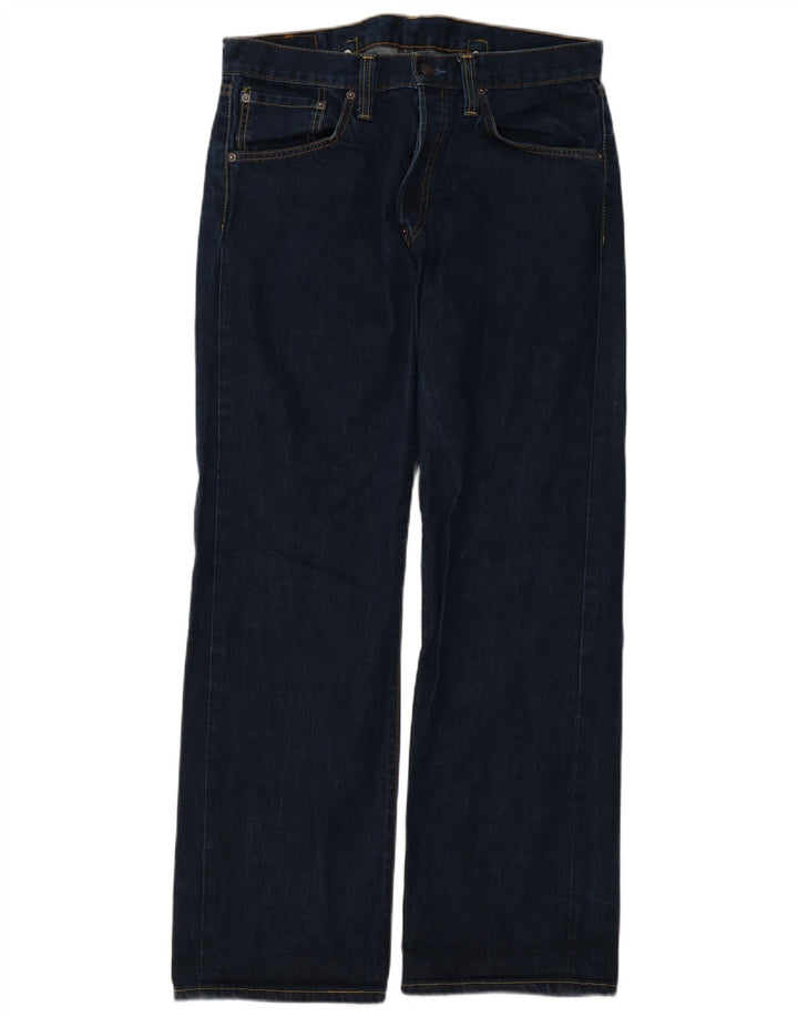 Levi's Herre 542 Flared Jeans W32 L32 Marineblå Bomuld