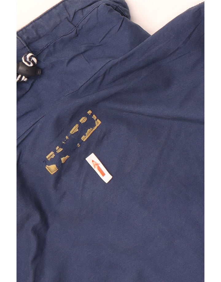 Invicta Dame Oversized Windbreaker Jacket UK 16 Large Blue Colourblock