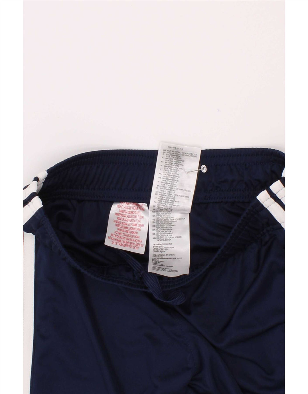 Adidas drenge Climalite sportsshorts 9-10 år marineblå polyester