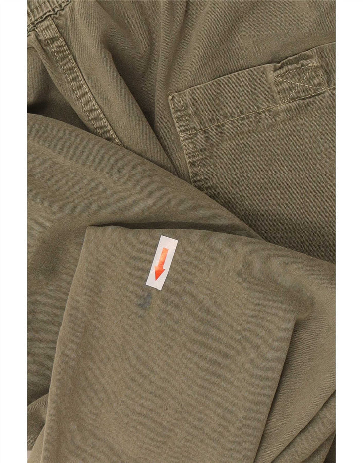 Carrera Herre Regular Chino Shorts XL W38 Khaki Bomuld