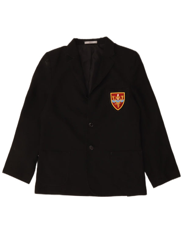 Marks & Spencer Boys 2-knaps blazerjakke 12-13 år sort polyester