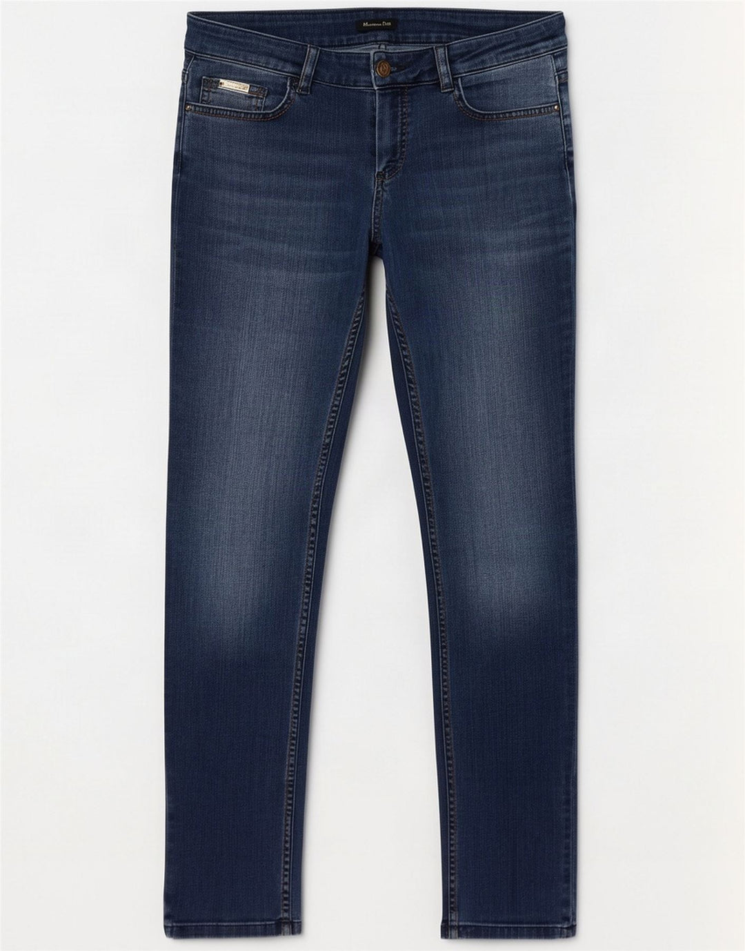 Massimo Dutti Dame Slim Jeans EU 40 Medium W30 L31 Blue