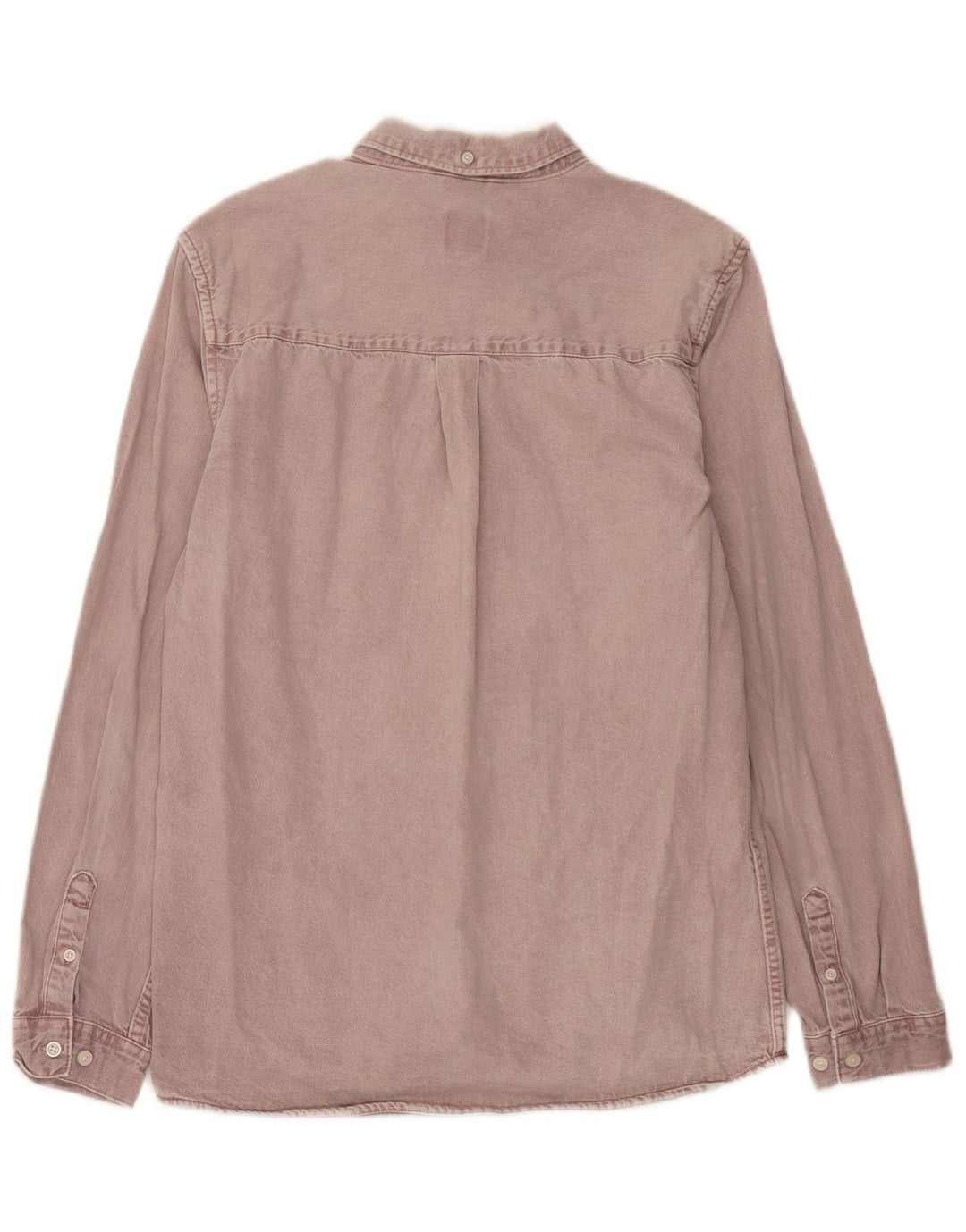 Zara Herre denimskjorte Medium Lilla Bomuld