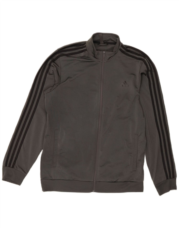 Adidas Herre Primegreen Træningsdragt Topjakke Stor Grå Polyester