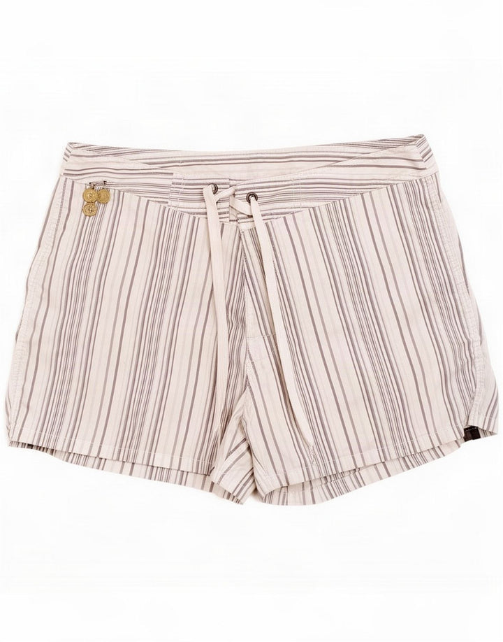 Sundek Badeshorts til mænd Medium Hvidstribet Polyester