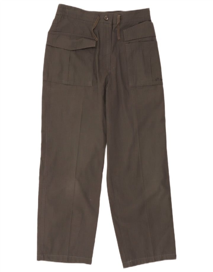 Lotto Womens Cropped Trousers UK 12 Medium W30 L25 Grå Polyester