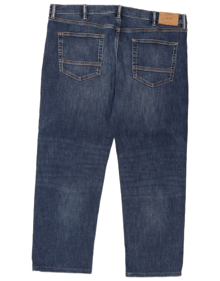 Marks & Spencer Straight Jeans til mænd W40 L27 blå bomuld