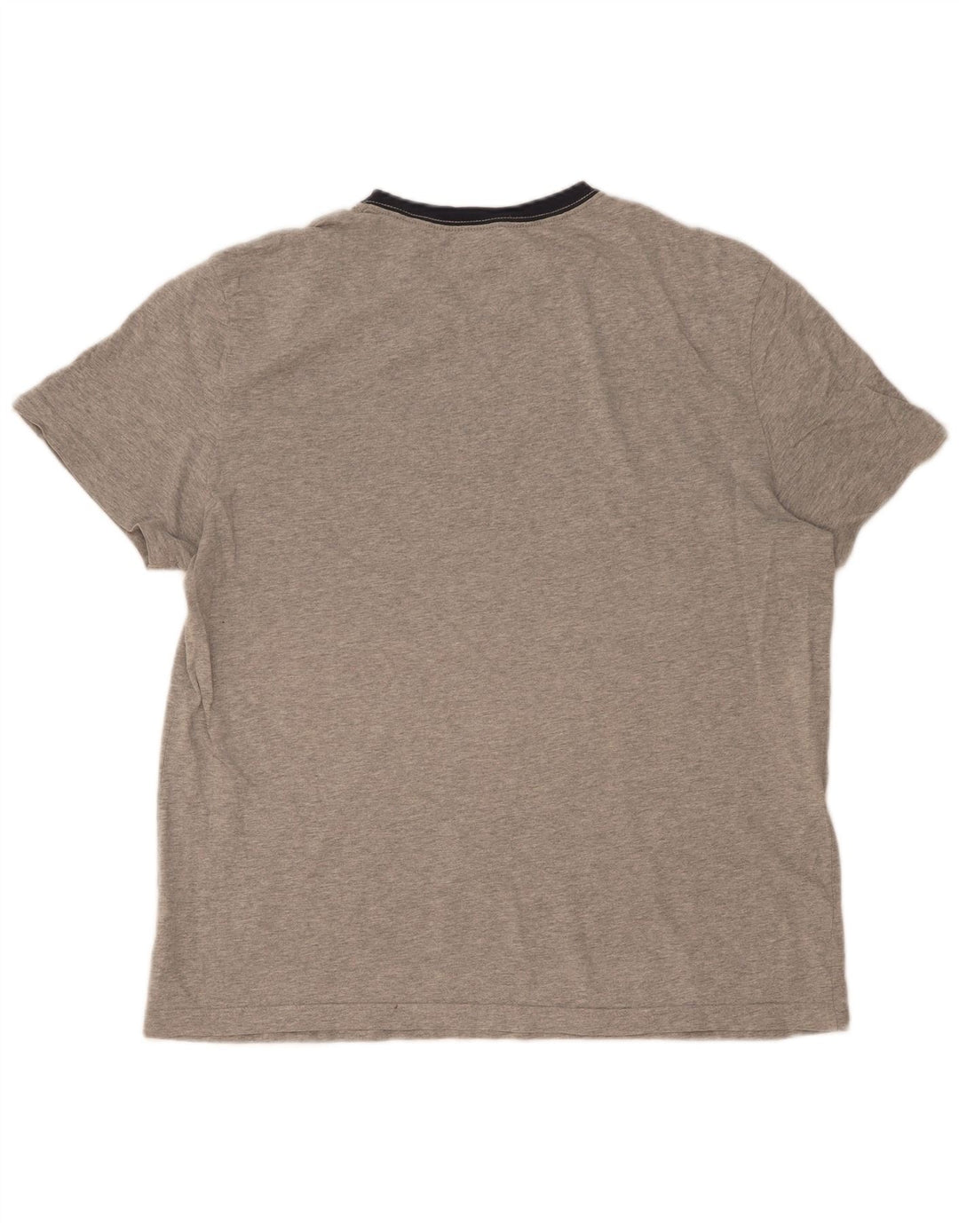 Tommy Hilfiger Herre Grafisk T-Shirt Top Stor Grå Bomuld